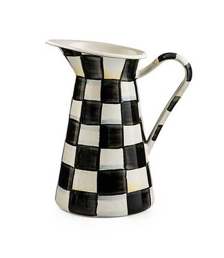 MACKENZIE CHILDS Courtly Check Enamel Practical Pitcher - Medium