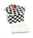 MACKENZIE CHILDS Courtly Check Enamel Recipe Box