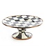 MACKENZIE CHILDS Courtly Check Mini Pedestal Platter