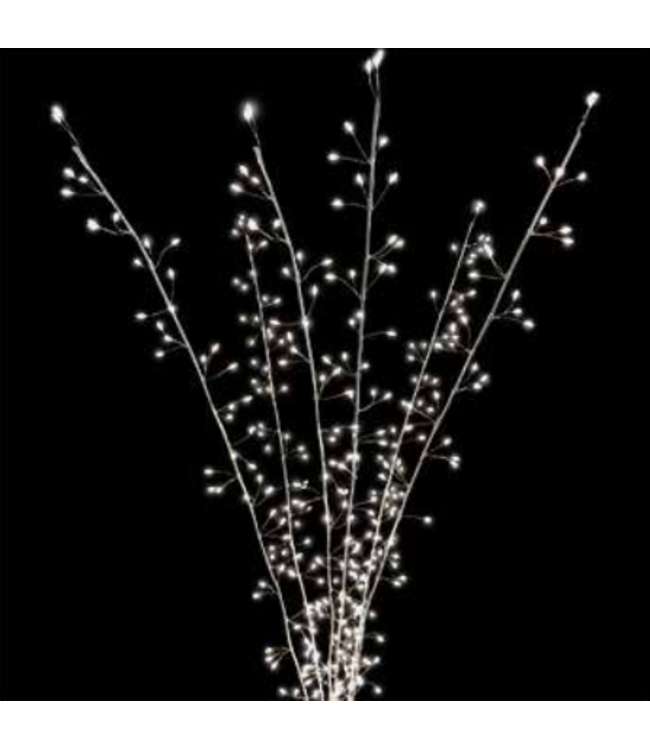 Big Seed Micro Cluster Twigs 300L Warm White Lights with White Tape