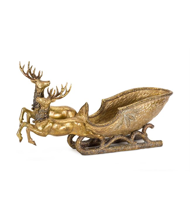 Deer with Sleigh