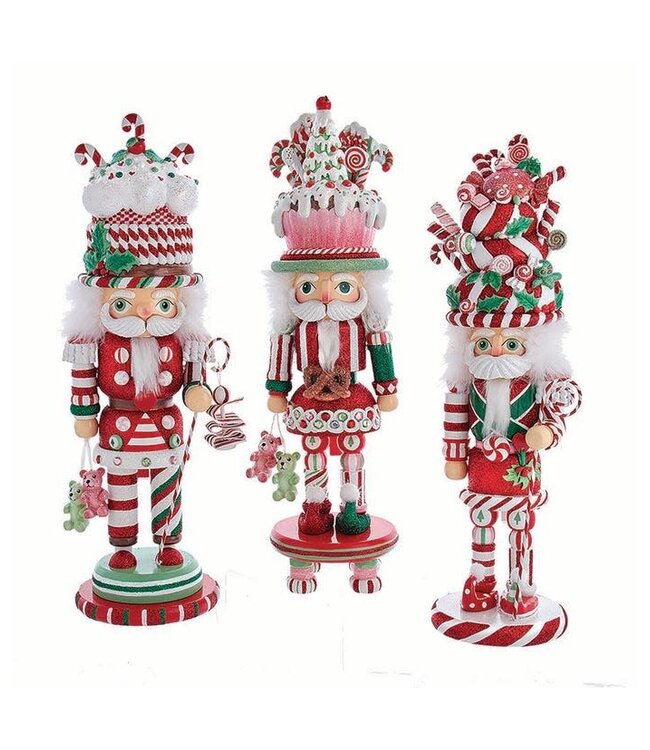 18" Hollywood Candy and Cake Hat Nutcracker