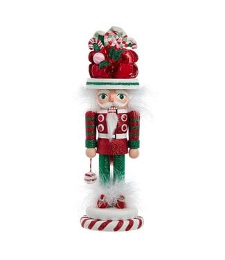 12" Hollywood Candy Soldier Nutcracker