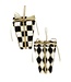 5" Harlequin Package Ornament - Sold Individually