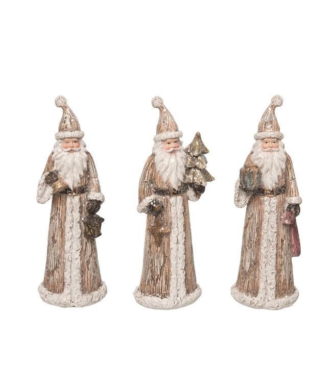 Res Gold Dusted Santa Figurine