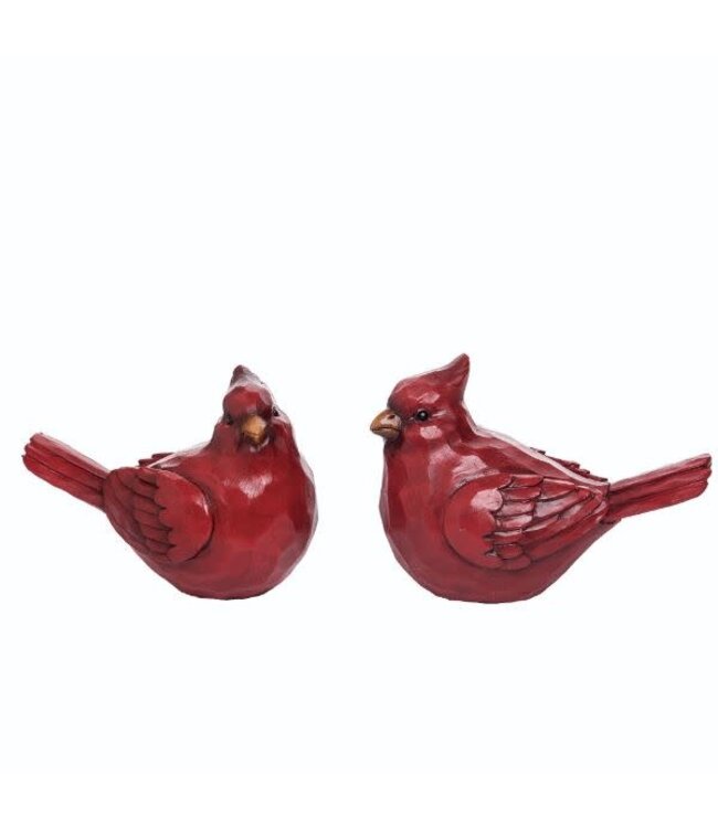 Medium Resin Cardinal Figurine