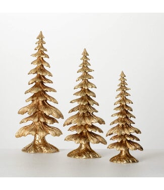 Ornate Gold Tabletop Tree