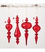 Red Finial Ornament