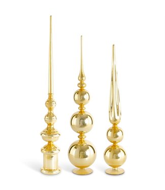 Gold Glass Finials
