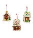 Gingerbread LED Candy House Ornament - Sold Individually