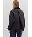 Janine Solid Diamond Pattern Quilted Long Sleeve Jacket