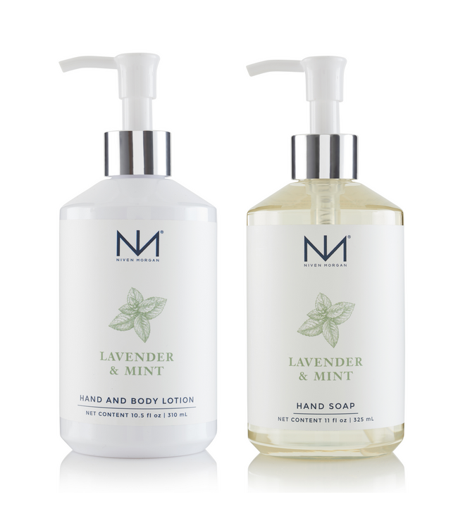 Lavender & Mint Soap + Lotion Set
