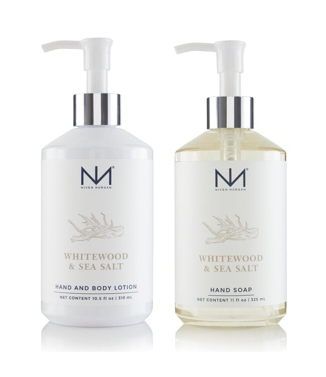 Whitewood & Sea Salt Soap and Lotion Set