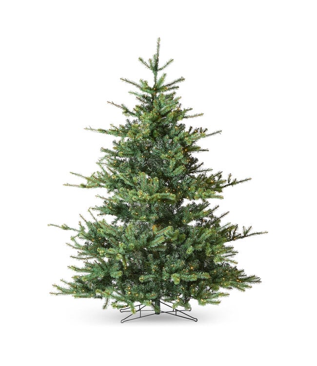 *DC* 7.5' Deluxe Rocky Mountain Spruce with Brilliant Color Change LED Light