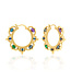 Contessa Hoop Earrings - Multi