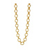 Cleopatra Regal Link Necklace, 32" - Gold