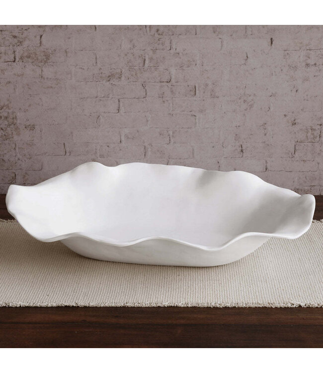 VIDA Nube Extra Large Oval Centerpiece (White)