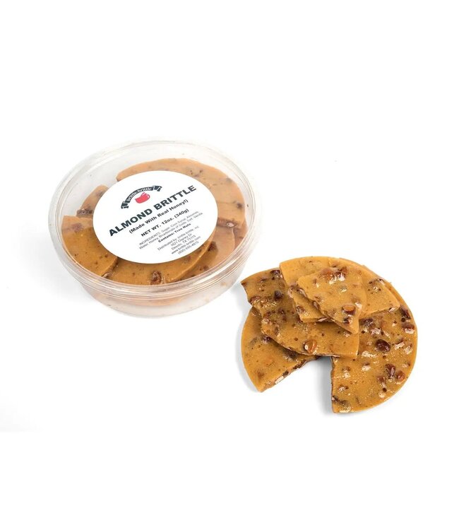 Old-Fashioned Hand Dipped Almond Brittle