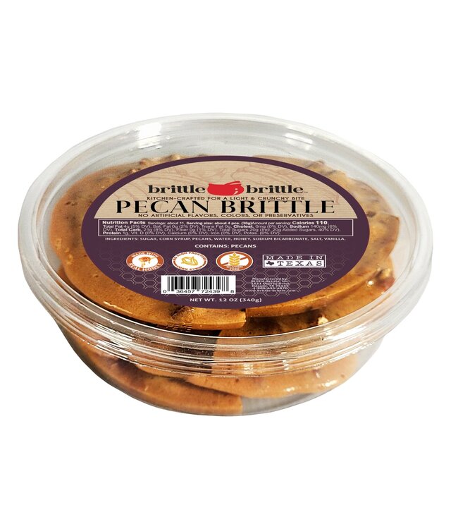 Hand Dipped Gourmet Pecan Brittle