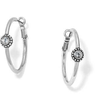 BRIGHTON Twinkle Medium Hoop Post Earrings