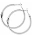BRIGHTON Twinkle Medium Hoop Post Earrings
