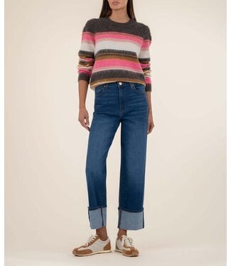 KUT FROM THE KLOTH Elvira Striped Pullover Sweater