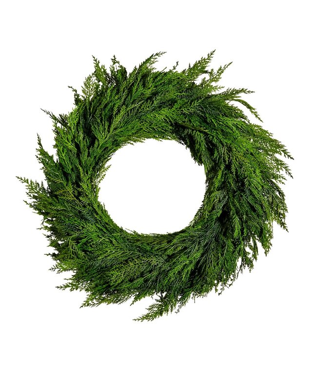 28" Cedar Wreath