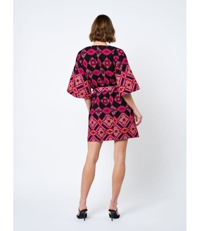 Daelyn Embroidered Mini Dress