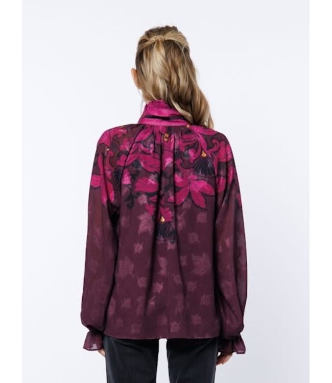 Kimi Floral Engineered Print Blouse