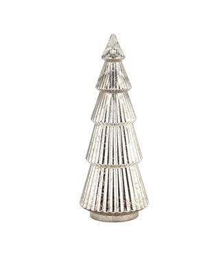 D8.5" Mercury Glass Christmas Tree