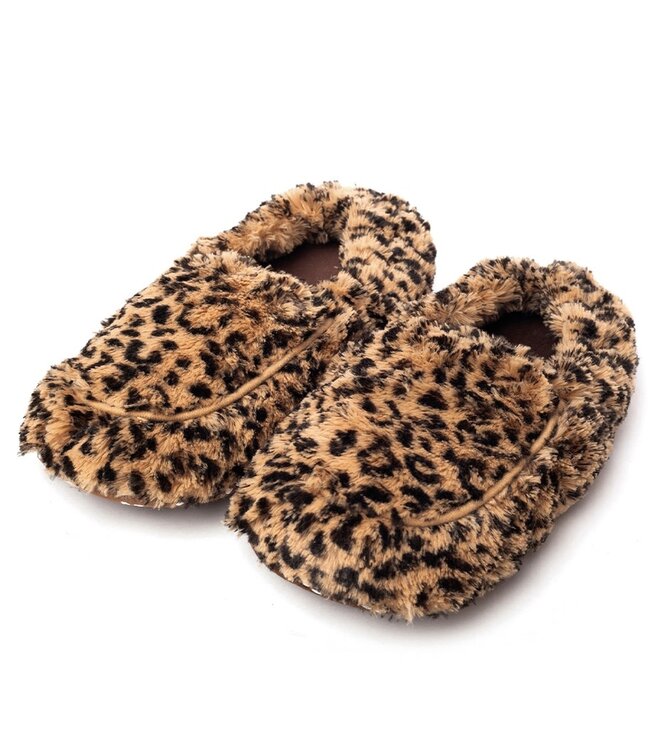 WARMIES Leopard Slippers Warmies