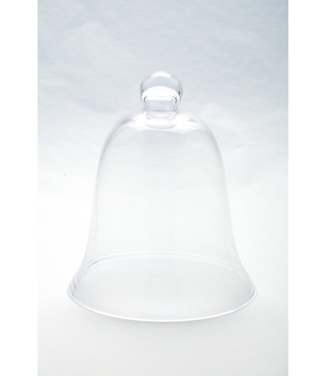D9.5”H12” - Glass Cloche Bell Jar