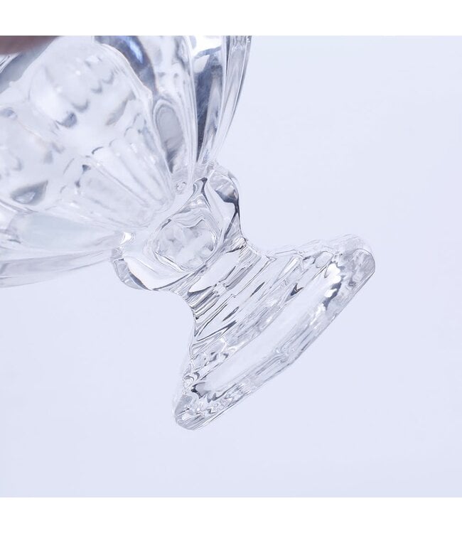 D8" H6.5" Hurricane Clear