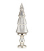 Mercury Glass Christmas Tree on Pedestal