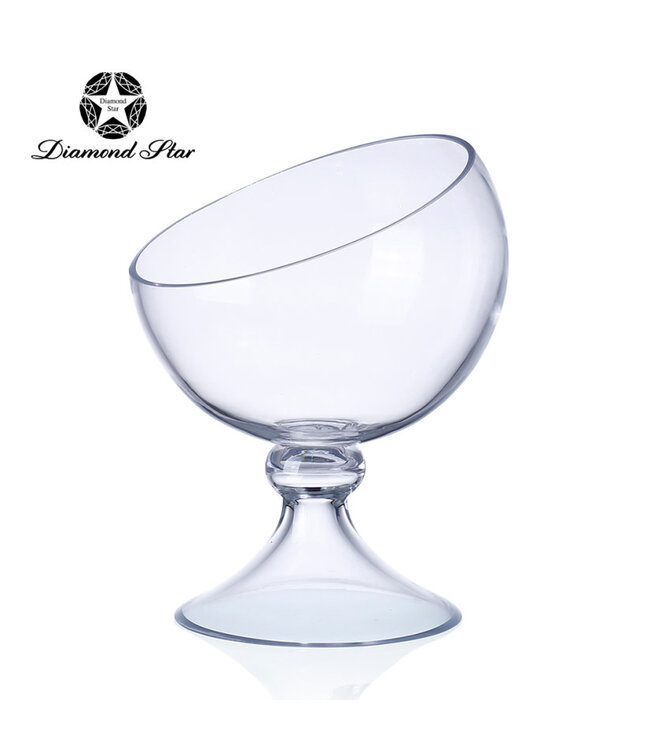 Glass Candleholder