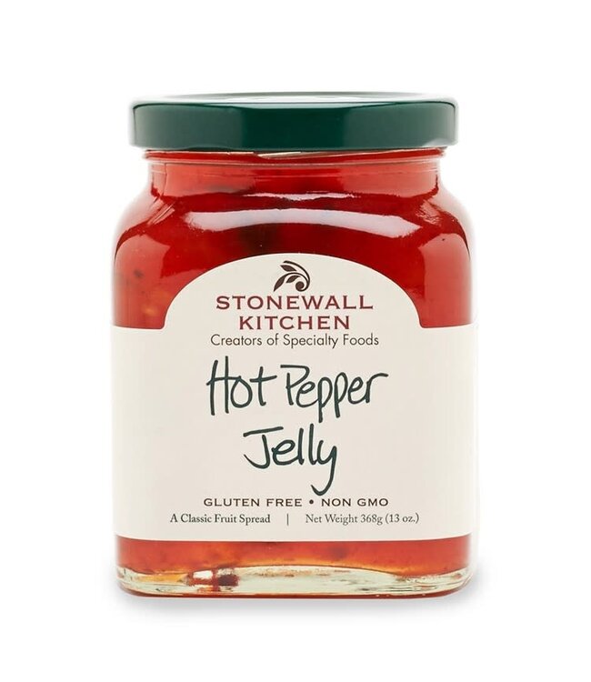 STONEWALL KITCHEN 13oz Hot Pepper Jelly Jar