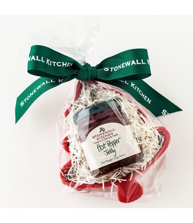 STONEWALL KITCHEN Hot Pepper Jelly Tree Ramekin