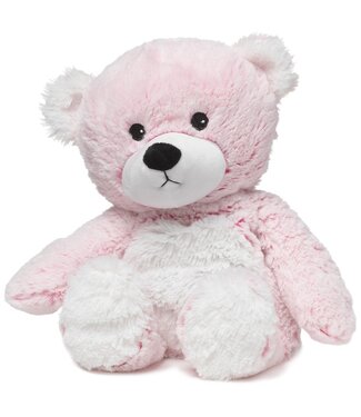 WARMIES Pink Marshmallow Bear Warmies