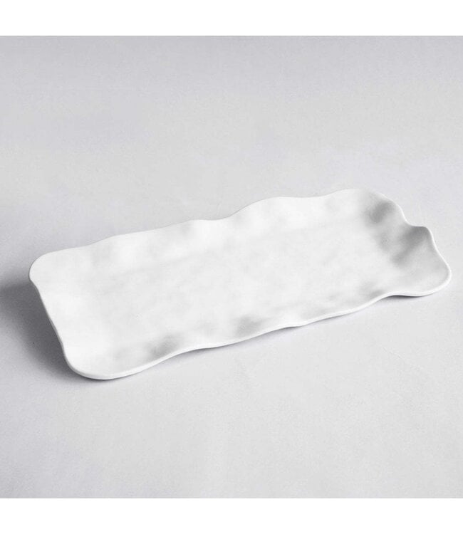 VIDA Nube Long Rectangle Tray (White)