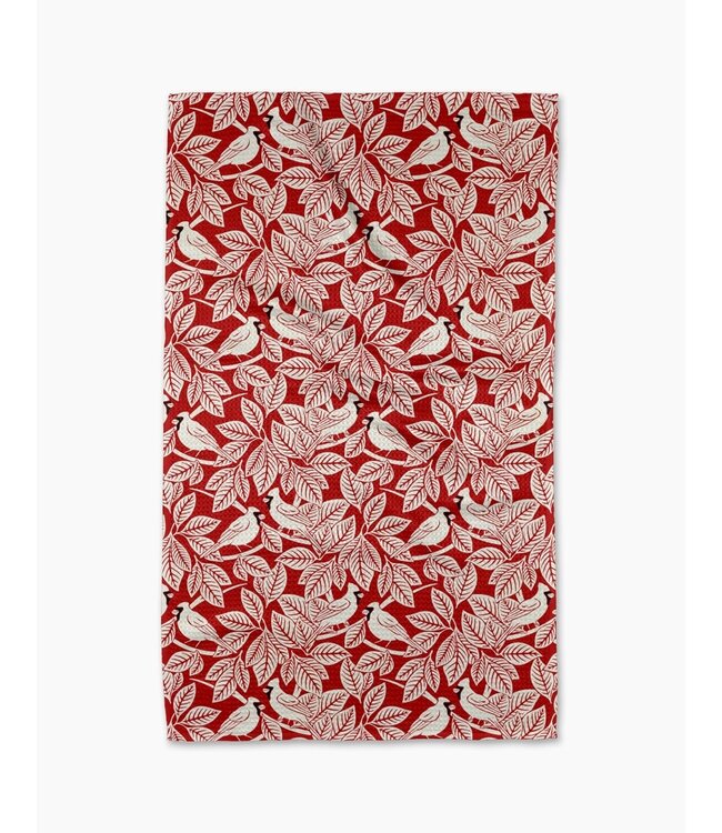 GEOMETRY Holiday Tea Towel