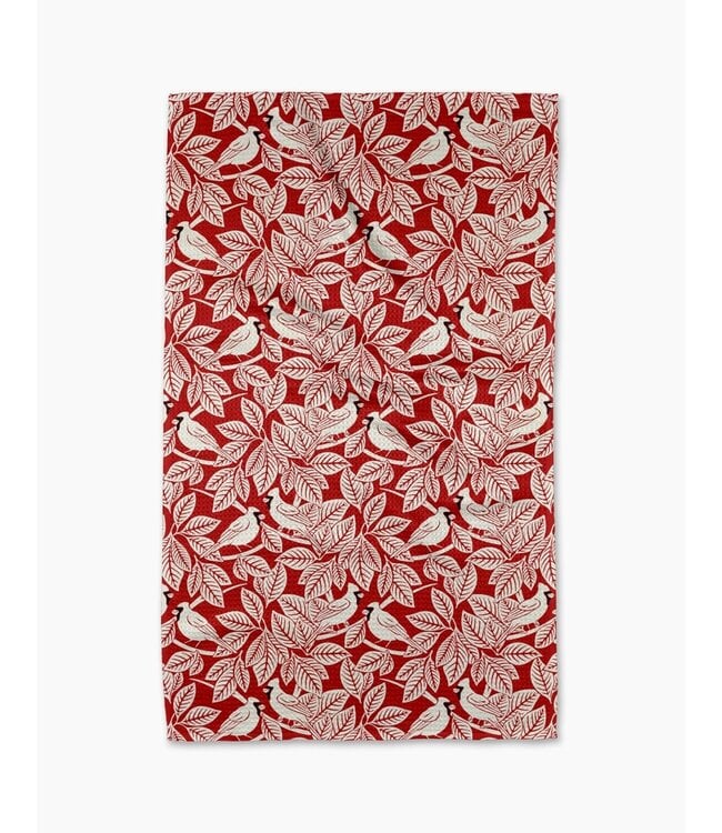 GEOMETRY Holiday Tea Towel