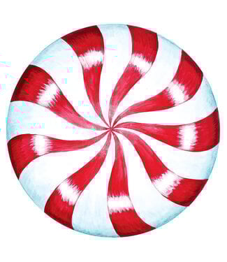 HESTER & COOK Die-Cut Peppermint Placemat