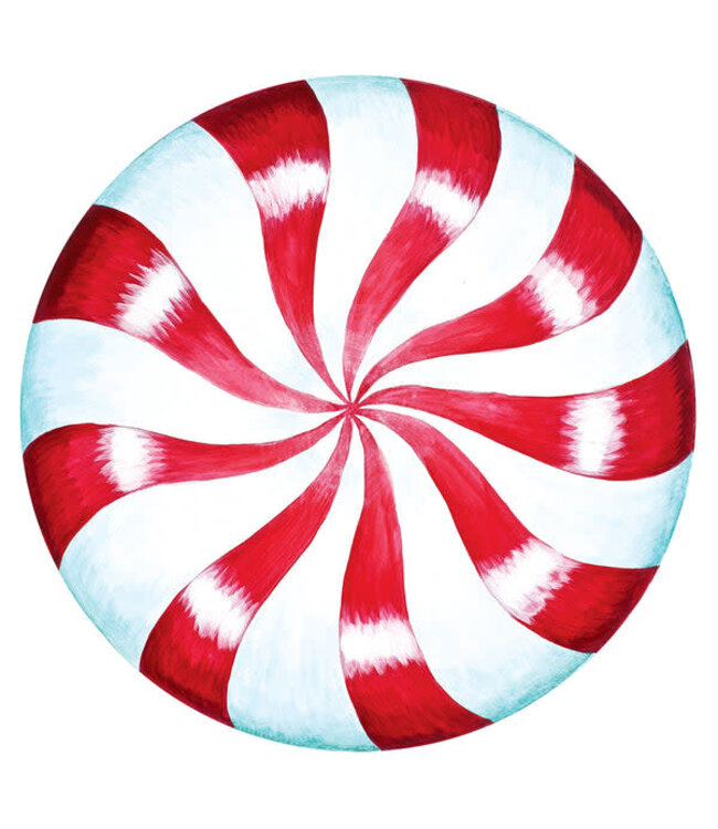 HESTER & COOK Die-Cut Peppermint Placemat