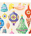 HESTER & COOK Ornaments Cocktail Napkin