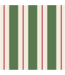 HESTER & COOK Green & Red Awning Stripe Cocktail Napkin