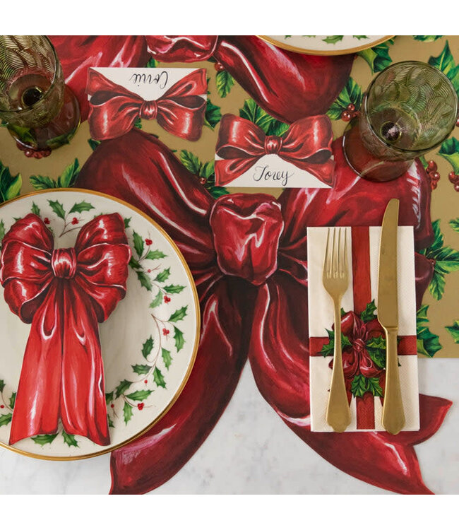 HESTER & COOK Christmas Present Guest Napkin