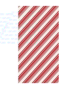 HESTER & COOK Peppermint Stripe Guest Napkin