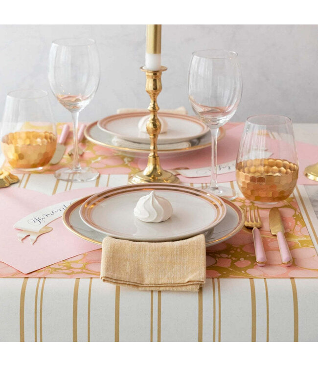 HESTER & COOK Antique Gold Stripe Runner