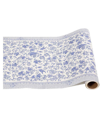 HESTER & COOK Blue Regal Peacock Runner