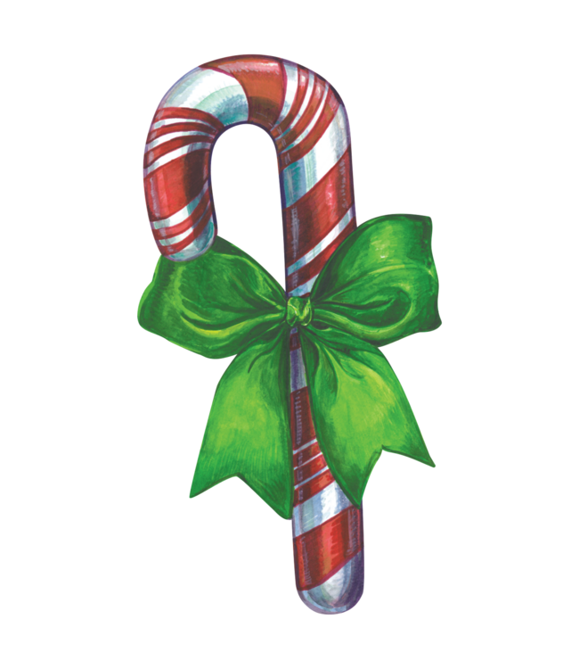 HESTER & COOK Candy Cane Table Accent